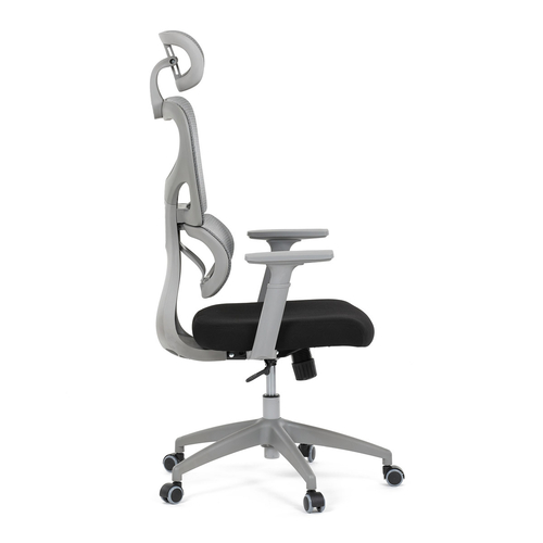 Kancelářská židle, houpací mechanismus, šedá, KA-K2081 GREY