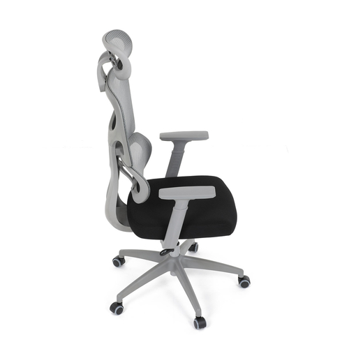 Kancelářská židle, houpací mechanismus, šedá, KA-K2081 GREY
