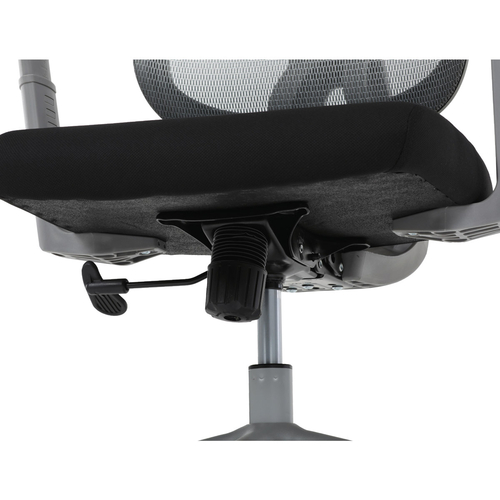 Kancelářská židle, houpací mechanismus, šedá, KA-K2081 GREY