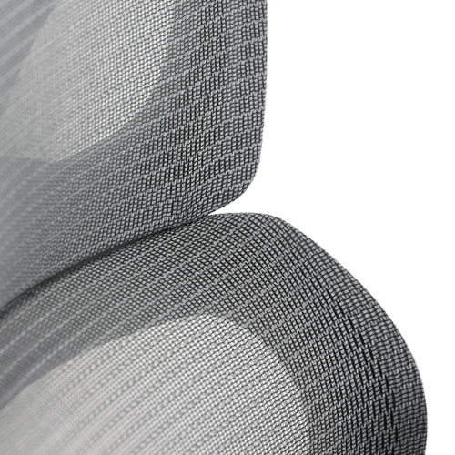 Kancelářská židle, houpací mechanismus, šedá, KA-K2081 GREY