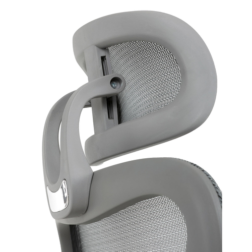 Kancelářská židle, houpací mechanismus, šedá, KA-K2081 GREY