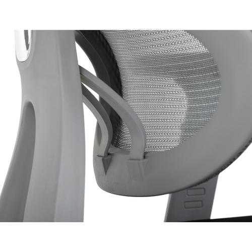 Kancelářská židle, houpací mechanismus, šedá, KA-K2081 GREY