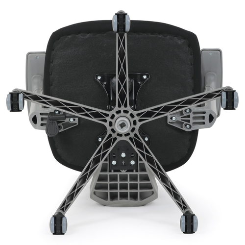 Kancelářská židle, houpací mechanismus, šedá, KA-K2081 GREY