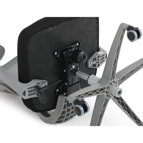 Kancelářská židle, houpací mechanismus, šedá, KA-K2081 GREY