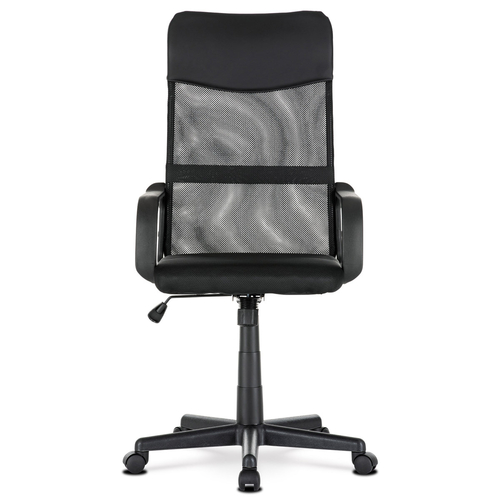 Kancelářská židle, houpací mechanismus, černá síťovina, KA-L601 BK