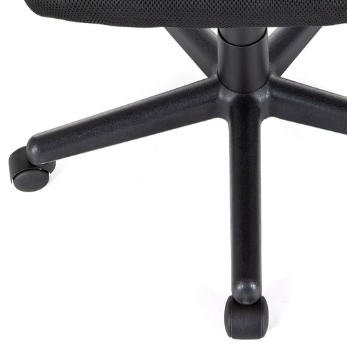 Kancelářská židle, houpací mechanismus, černá síťovina, KA-L601 BK