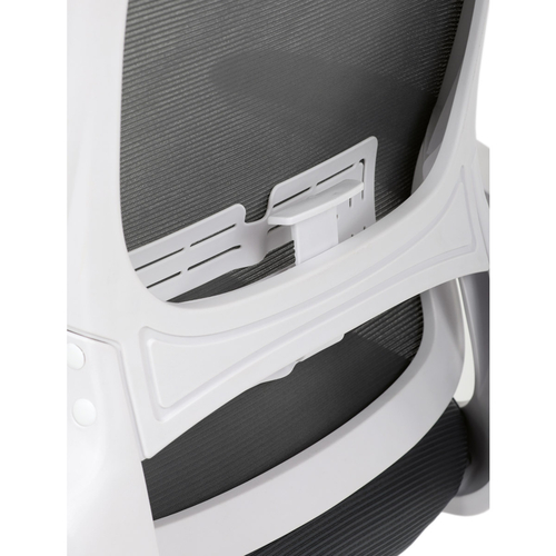 Kancelářská židle, houpací mechanismus, šedá síťovina, KA-Q843 GREY