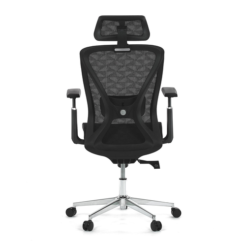 Kancelářská židle, synchronní mechanismus, černá síťovina, KA-S258 BK