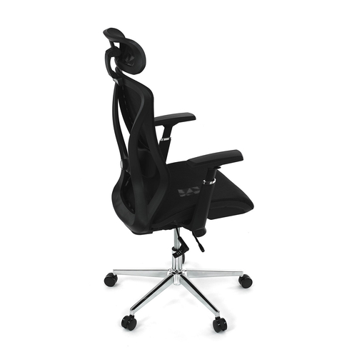 Kancelářská židle, synchronní mechanismus, černá síťovina, KA-S258 BK