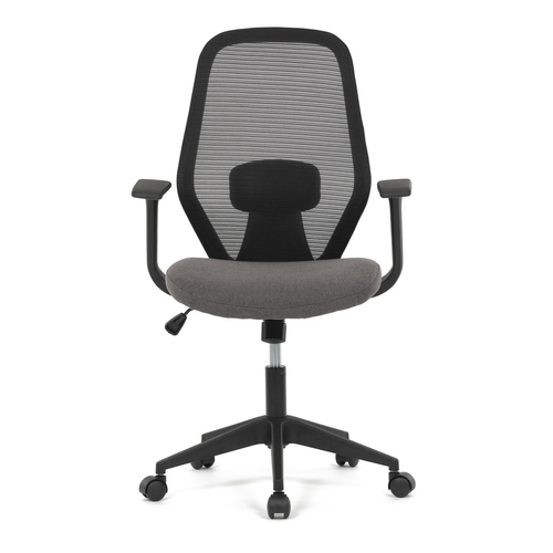 Kancelářská židle, houpací mechanismus, černá síťovina, KA-V3149 BK