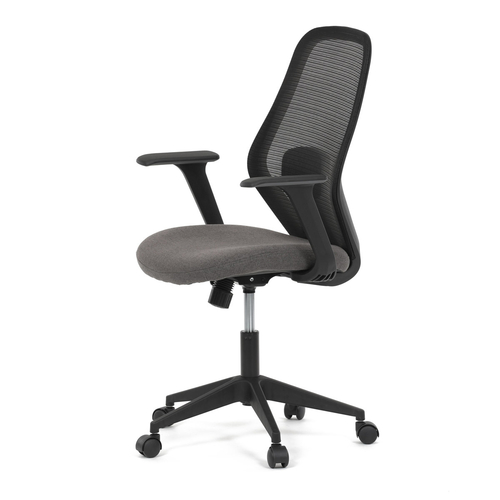Kancelářská židle, houpací mechanismus, černá síťovina, KA-V3149 BK