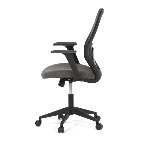 Kancelářská židle, houpací mechanismus, černá síťovina, KA-V3149 BK