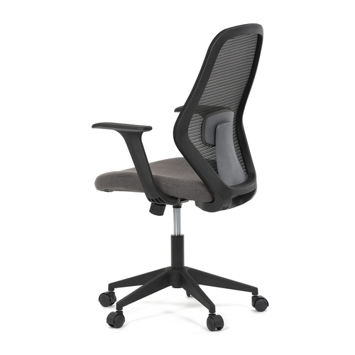 Kancelářská židle, houpací mechanismus, černá síťovina, KA-V3149 BK