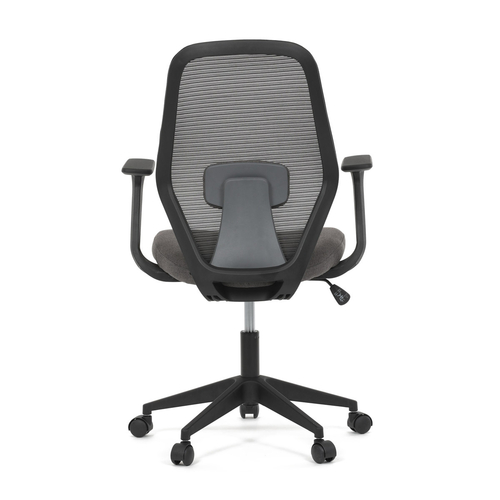 Kancelářská židle, houpací mechanismus, černá síťovina, KA-V3149 BK