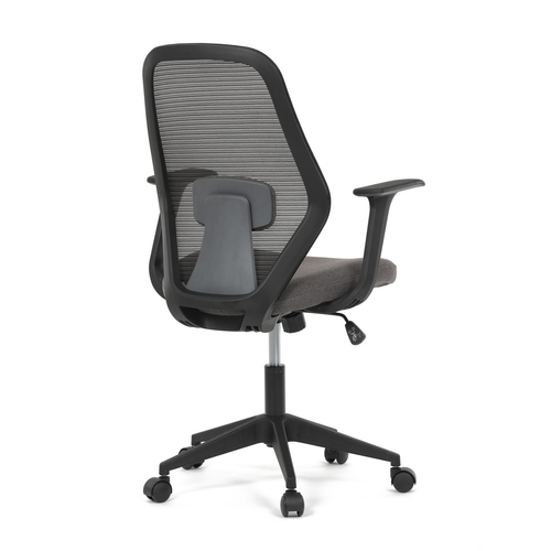 Kancelářská židle, houpací mechanismus, černá síťovina, KA-V3149 BK