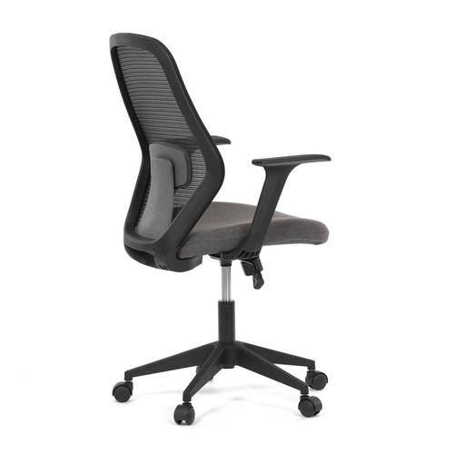 Kancelářská židle, houpací mechanismus, černá síťovina, KA-V3149 BK