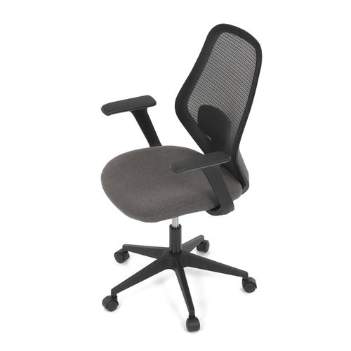 Kancelářská židle, houpací mechanismus, černá síťovina, KA-V3149 BK