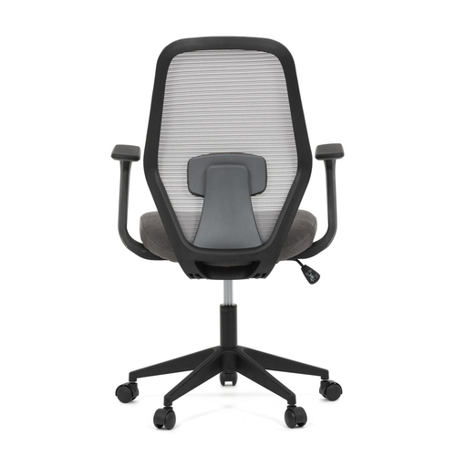 Kancelářská židle, houpací mechanismus, šedá síťovina, KA-V3149 GREY