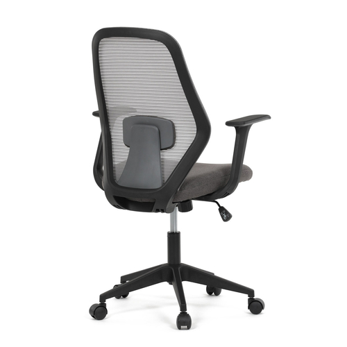 Kancelářská židle, houpací mechanismus, šedá síťovina, KA-V3149 GREY