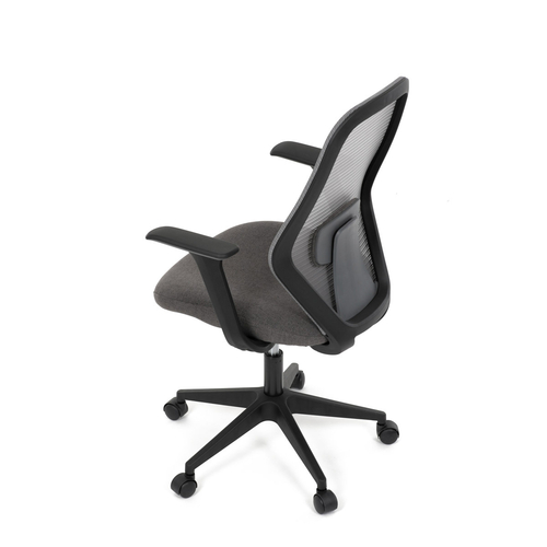 Kancelářská židle, houpací mechanismus, šedá síťovina, KA-V3149 GREY