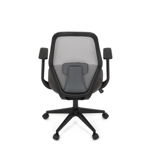 Kancelářská židle, houpací mechanismus, šedá síťovina, KA-V3149 GREY