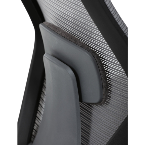 Kancelářská židle, houpací mechanismus, šedá síťovina, KA-V3149 GREY