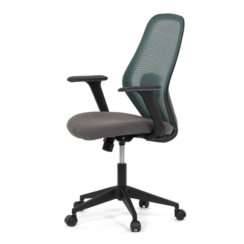 Kancelářská židle, houpací mechanismus, zelená síťovina, KA-V3149 GRN