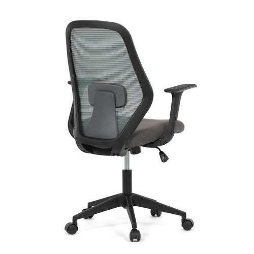 Kancelářská židle, houpací mechanismus, zelená síťovina, KA-V3149 GRN