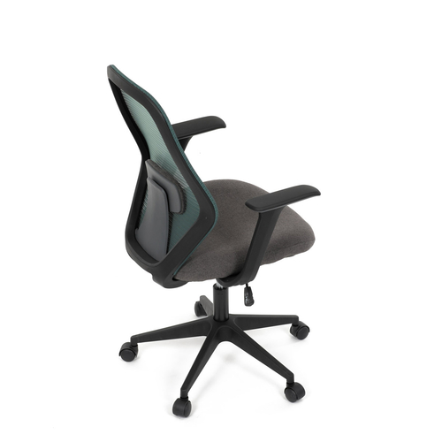 Kancelářská židle, houpací mechanismus, zelená síťovina, KA-V3149 GRN