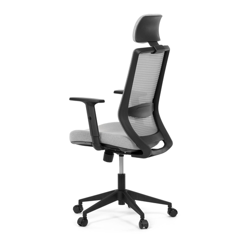 Kancelářská židle, synchronní mechanismus, šedá síťovina, KA-V3329 GREY