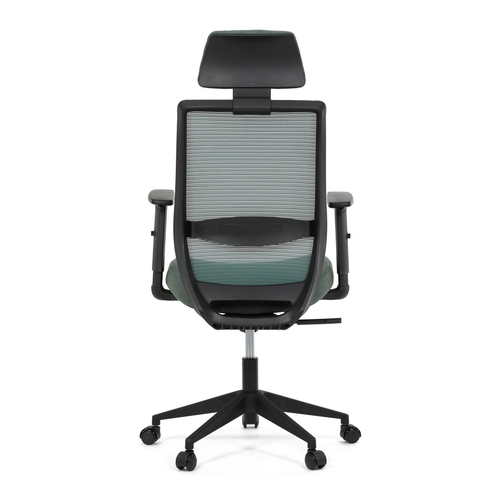 Kancelářská židle, synchronní mechanismus, zelená síťovina, KA-V3329 GRN