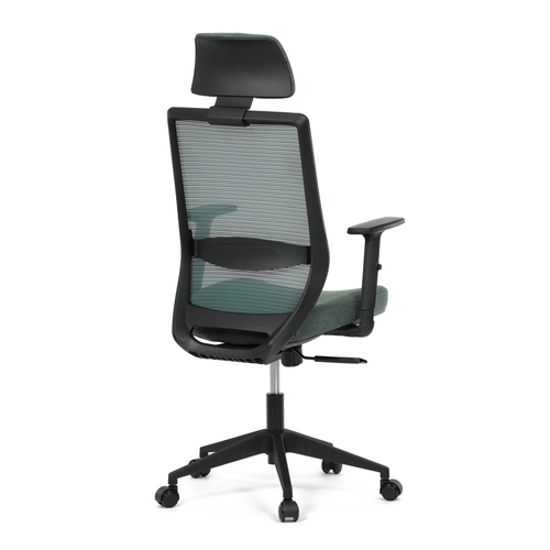 Kancelářská židle, synchronní mechanismus, zelená síťovina, KA-V3329 GRN