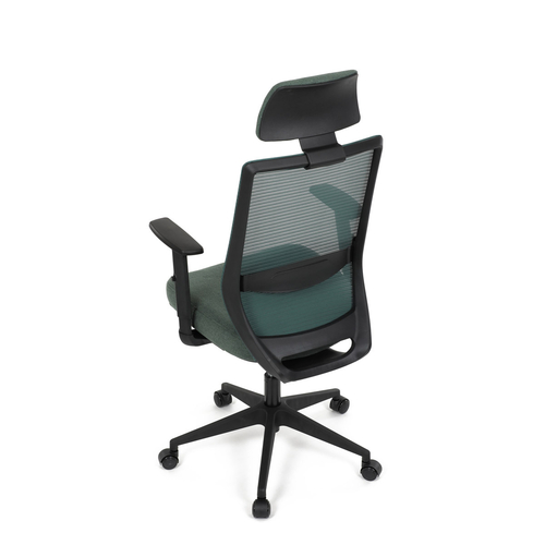 Kancelářská židle, synchronní mechanismus, zelená síťovina, KA-V3329 GRN