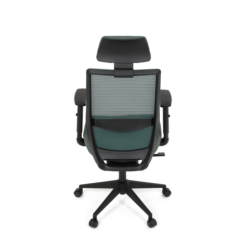 Kancelářská židle, synchronní mechanismus, zelená síťovina, KA-V3329 GRN