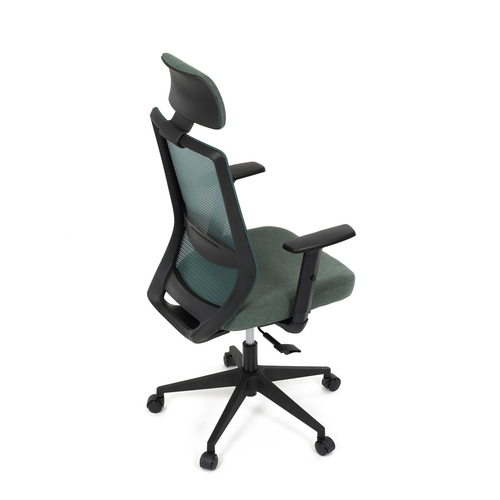 Kancelářská židle, synchronní mechanismus, zelená síťovina, KA-V3329 GRN