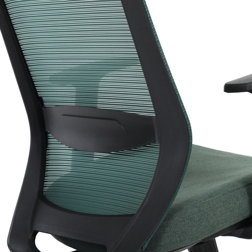 Kancelářská židle, synchronní mechanismus, zelená síťovina, KA-V3329 GRN
