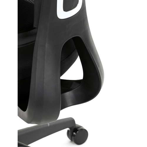 Kancelářská židle, synchronní mechanismus, černá síťovina, KA-Y358 BK