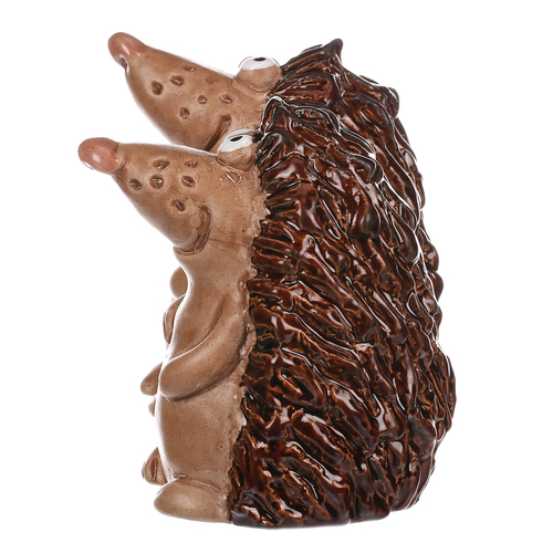 Ježek - keramická figurka, mix 2 druhů, cena za 1 ks