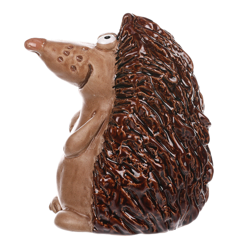 Ježek - keramická figurka, mix 2 druhů, cena za 1 ks