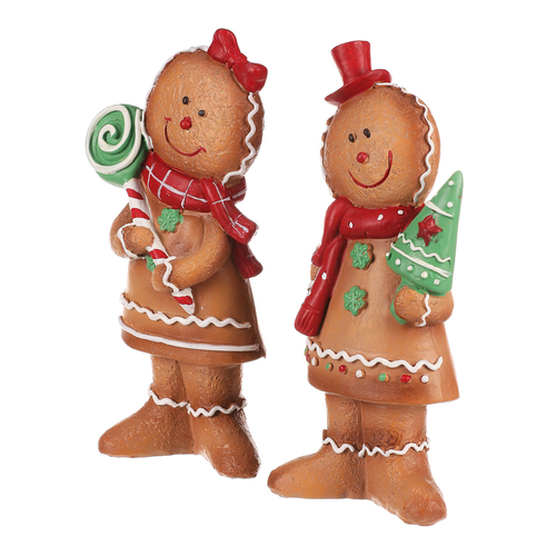 Perníček, keramická figurka - větší, mix 2 druhů, cena za 1 ks