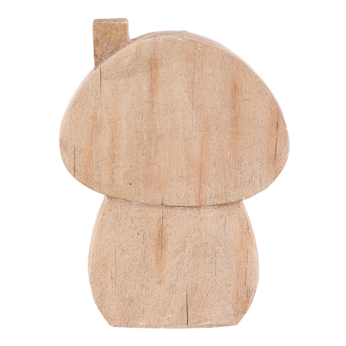 Houbový domeček - s osvětlením, magnesium, imitace dřeva