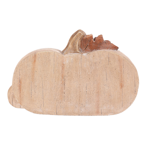 Dýně - dekorace s osvětlením, magnesium, imitace dřeva