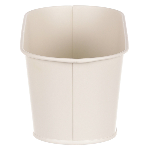 Truhlík kovový - motiv včelky, barva krémová