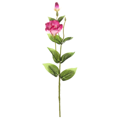 Eustoma - umělá řezaná květina, světle fialová