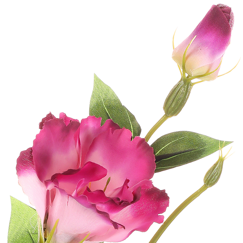 Eustoma - umělá řezaná květina, světle fialová