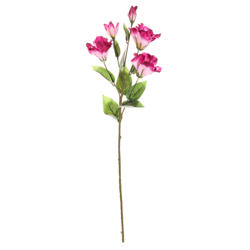 Eustoma - umělá řezaná květina, světle fialová