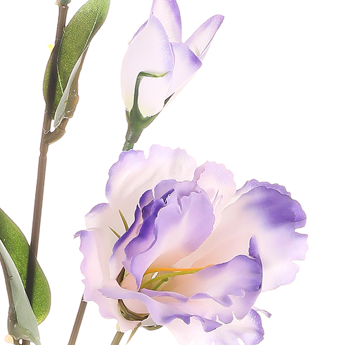 Eustoma - umělá řezaná květina, fialová