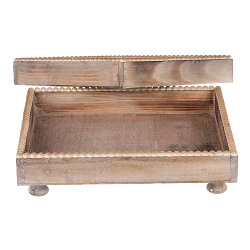 Tác dřevěný - tvar čtverec, přírodní barva, cena za sadu 2 ks