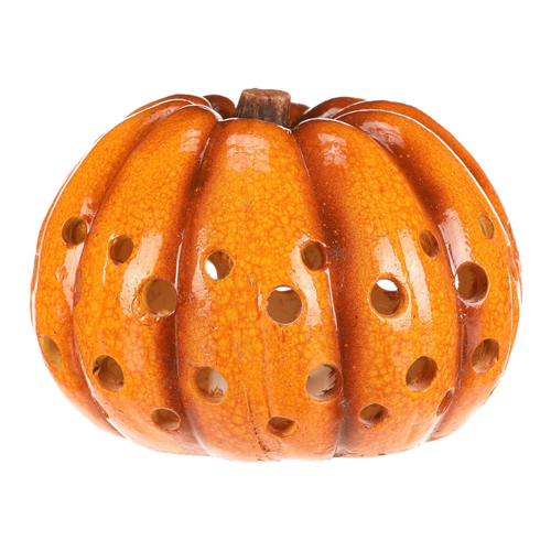 Dýně s otvory - magnesium, LED osvětlení, žlutá