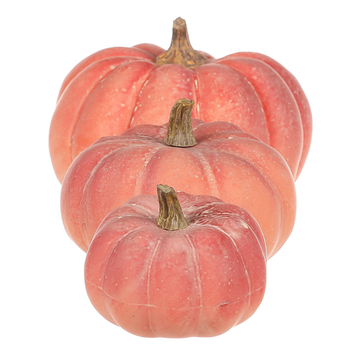 Dýně plastová - barva terakotová, cena za balení 3 velikostí